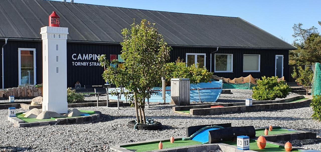 Tornby Strand Camping Rooms Hirtshals Esterno foto